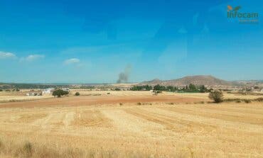 Continúa en nivel 2 un incendio declarado en Humanes (Guadalajara) 