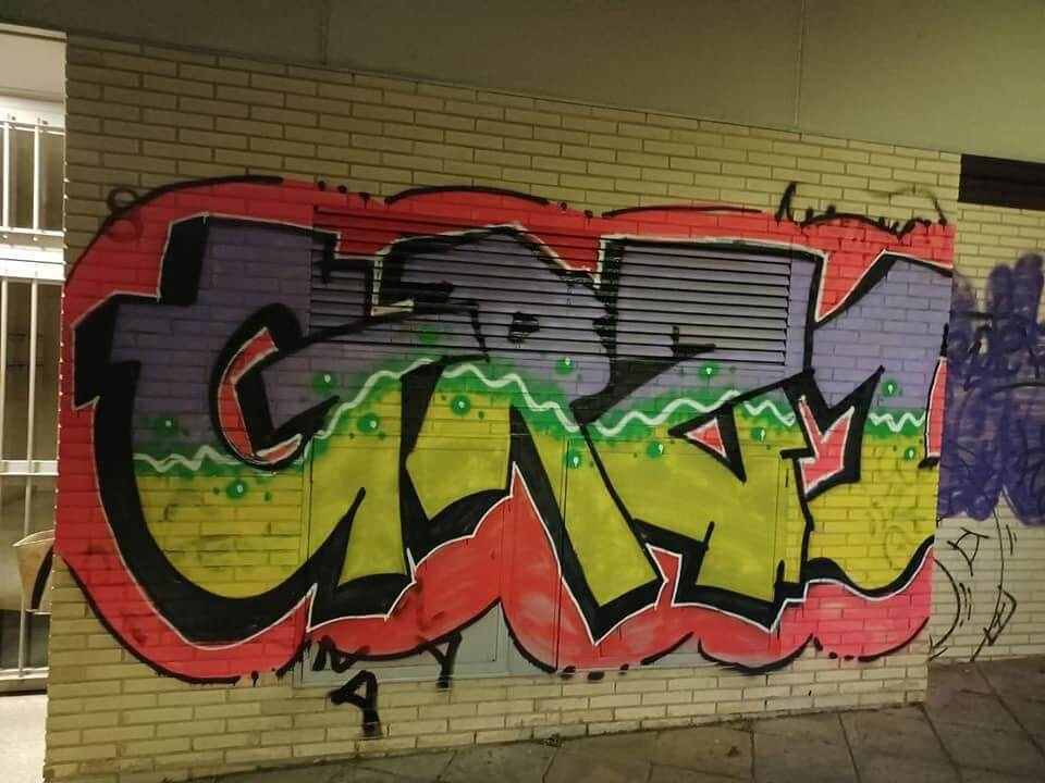 Varios grafiteros de Coslada se enfrentan a sanciones de hasta 600 euros