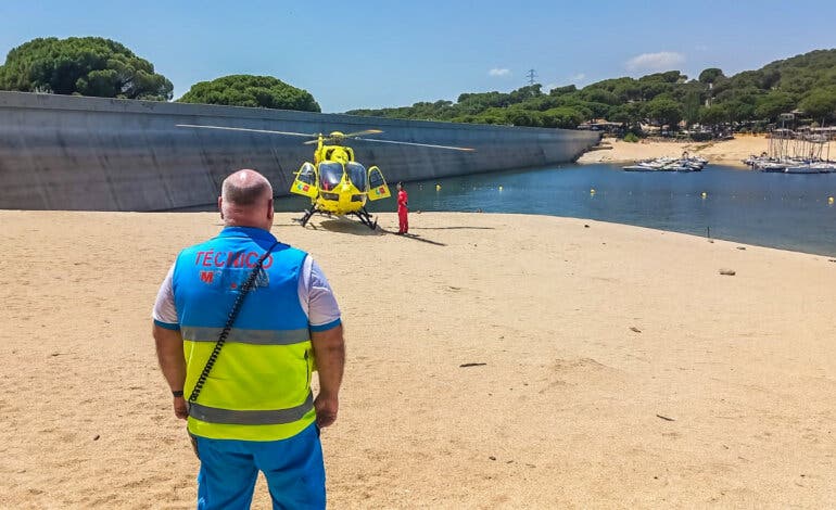 Grave un joven tras tirarse de cabeza en el pantano de San Juan 