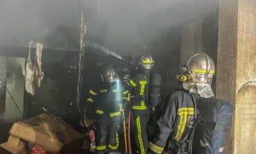 Herido muy grave un hombre tras incendiarse el garaje de su vivienda en Parla