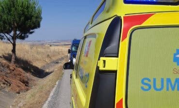 Muere un ciclista arrollado por una furgoneta en Cobeña