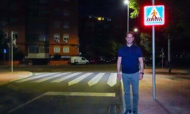 Torrejón de Ardoz mejora la iluminación de 112 pasos de peatones, calles y parques 
