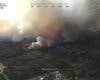 Estabilizado un incendio forestal en Aranjuez que ha obligado a desalojar casas y naves cercanas 