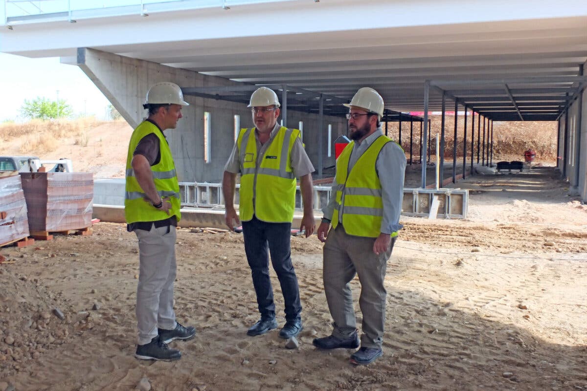 Avanzan las obras del nuevo campo de rugby, pistas de tenis y campos de fútbol 7 de Paracuellos