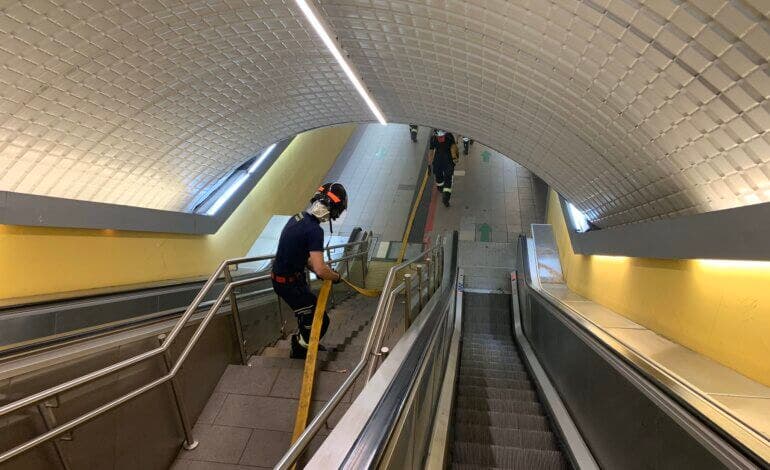 Restablecida la circulación de Cercanías entre Atocha y Nuevos Ministerios tras un incendio en un vagón