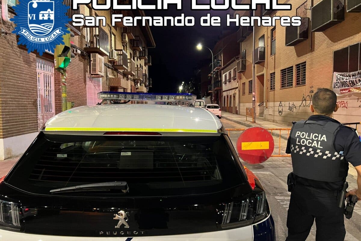 Un movimiento de tierra provoca un escape de gas en la zona afectada por Metro en San Fernando de Henares 