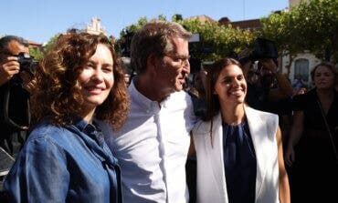Ayuso y Feijóo en Alcalá de Henares: «Los dos ponemos muy nervioso a Sánchez»