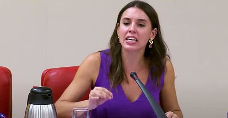 Exigen la dimisión de Irene Montero por decir que los niños «pueden tener sexo con quien les dé la gana»