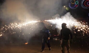 Un herido con quemaduras de segundo grado en los toros de fuego de Guadalajara