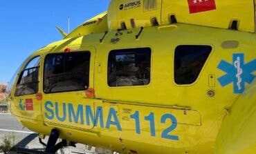 Muere un motorista al chocar frontalmente contra un turismo  en la M-626