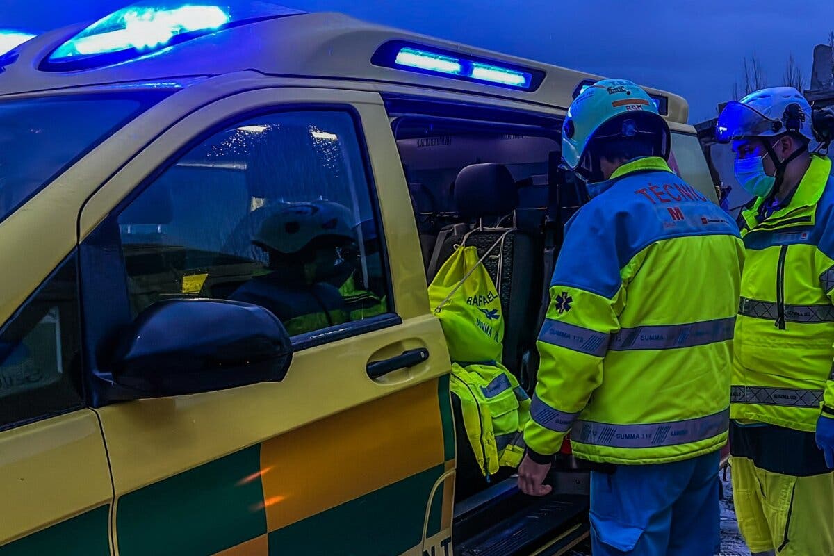 En estado grave un hombre tras ser apuñalado en una calle de Móstoles