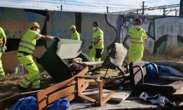 Madrid desmantela otro asentamiento chabolista y ya van 177 este año 