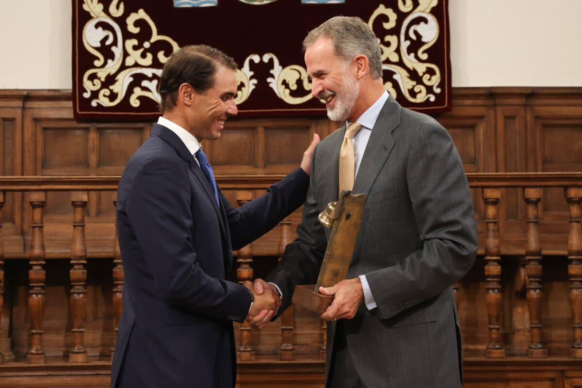 Rafa Nadal en Alcalá de Henares: «La intención es seguir llevando el nombre de España por el mundo y seguir compitiendo»