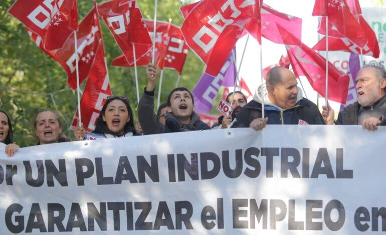 Huelga en Bimbo Paracuellos contra el cierre de la planta que dejará en la calle a 200 trabajadores 