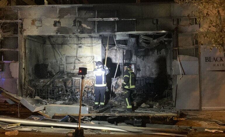Muere la joven que resultó herida tras la explosión en un bar de Carabanchel 