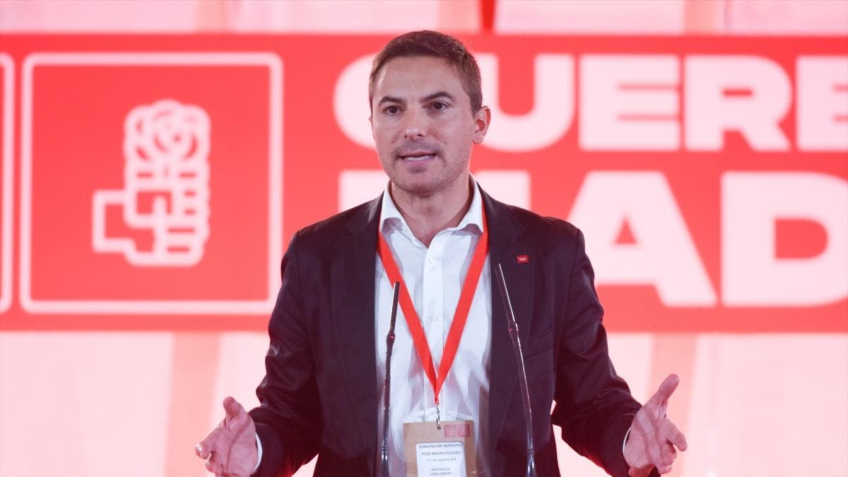 Juan Lobato, proclamado candidato del PSOE en Madrid para disputar la presidencia a Ayuso 