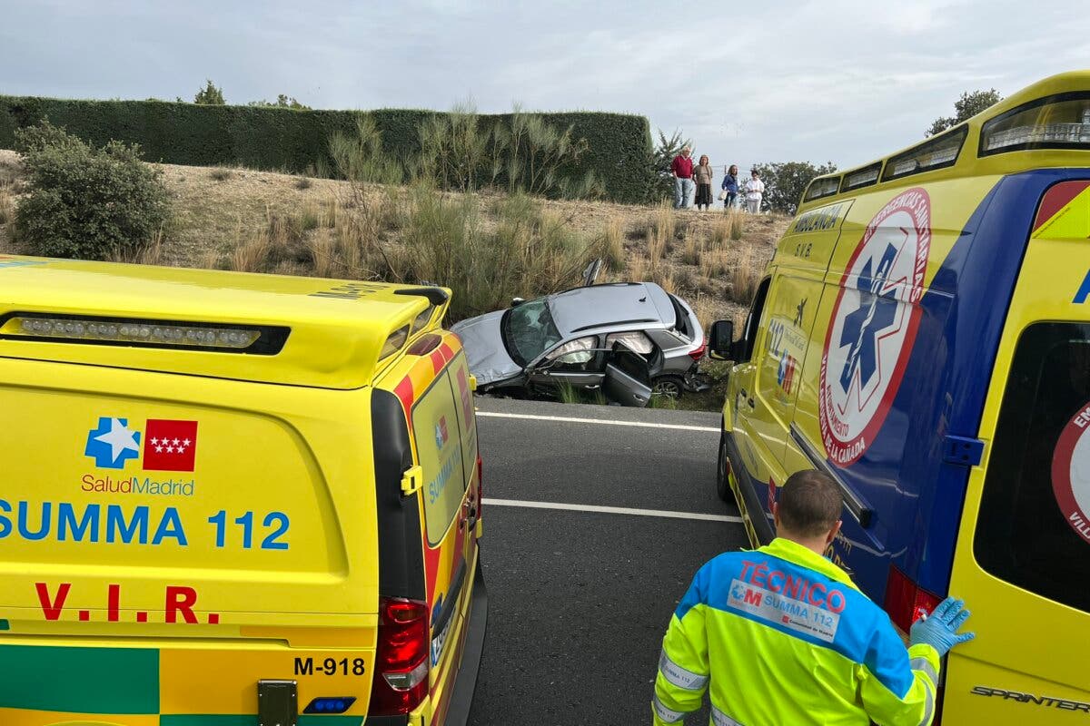 Ocho heridos, tres de ellos graves, en dos accidentes en la A-4 y la M-600