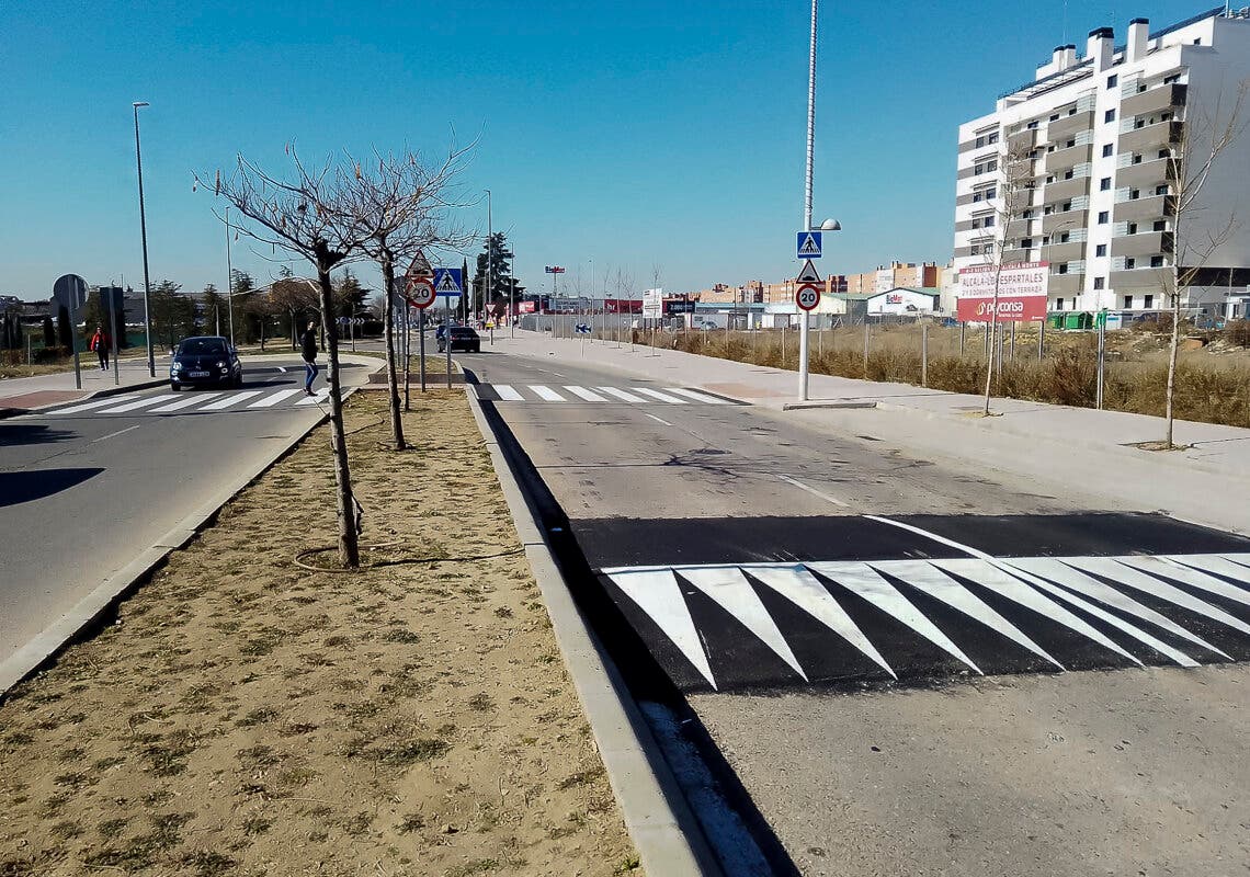 Torrejón de Ardoz crea cinco nuevos pasos de peatones en distintas zonas de la ciudad