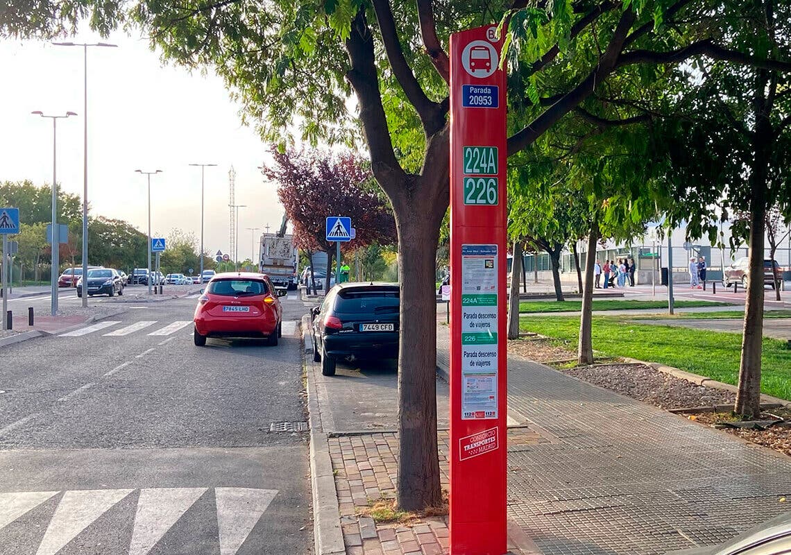 Los autobuses de las líneas L226 y L224A incorporan nuevas paradas en Torrejón de Ardoz