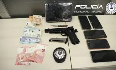 Tres colombianos detenidos en las Fiestas del Barrio del Pilar con 1 kilo de cocaína
