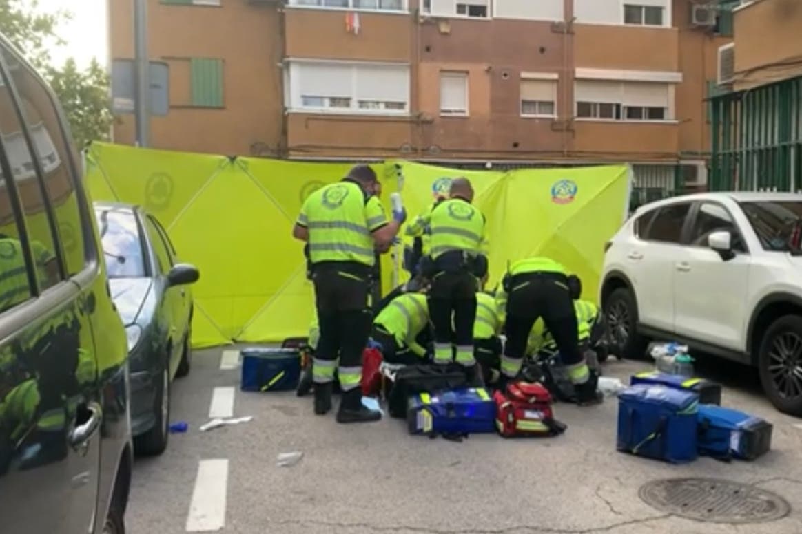 Un joven de 31 años es tiroteado en plena calle de San Blas