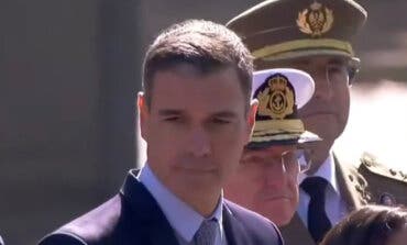 El monumental abucheo a Sánchez al final del desfile de la Fiesta Nacional en Madrid