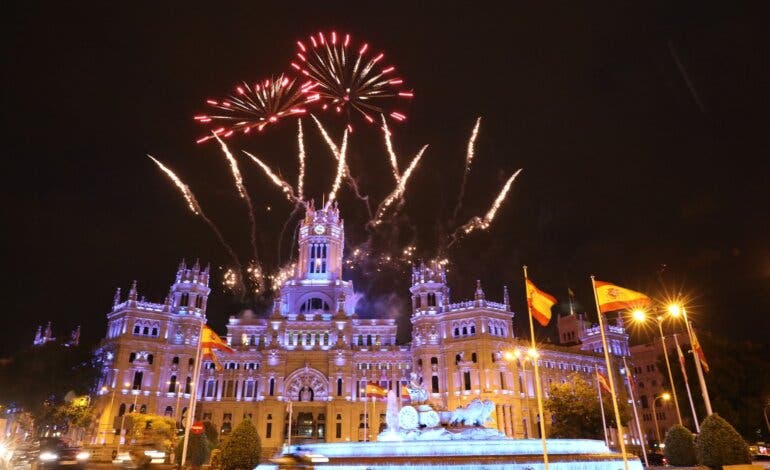 Madrid despedirá la Fiesta Nacional con un gran espectáculo piromusical en Cibeles