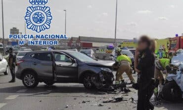 Detenido en Madrid con 230 kilos de hachís en un coche robado tras una persecución de película 