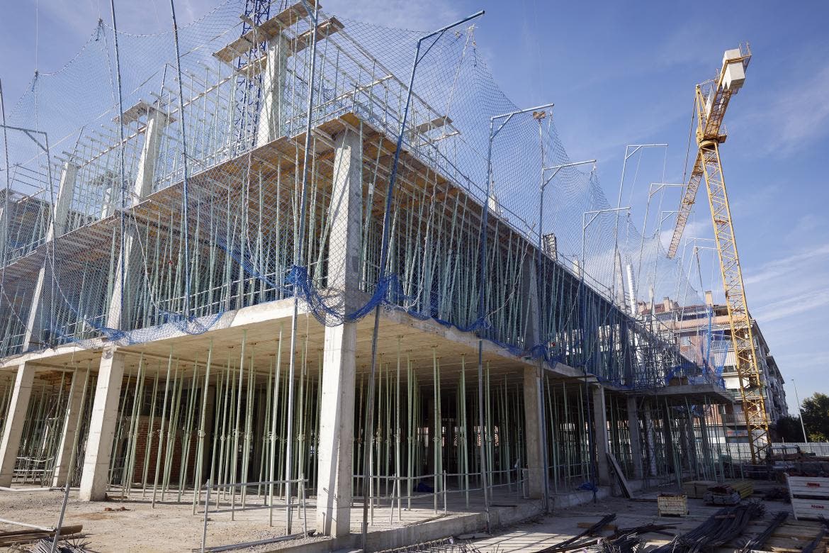 Avanzan las obras del nuevo edificio judicial de Torrejón de Ardoz