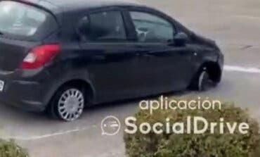 Interceptada una conductora circulando en dirección contraria por la M-40 con dos ruedas pinchadas 