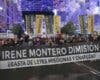 Gritos contra Irene Montero en una marcha feminista en Madrid con ministras del PSOE