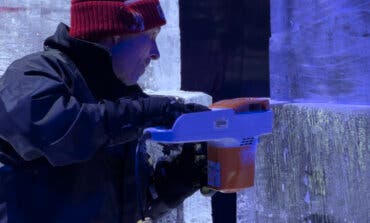 Los mejores escultores de hielo del mundo preparan Ice Festival en Torrejón de Ardoz