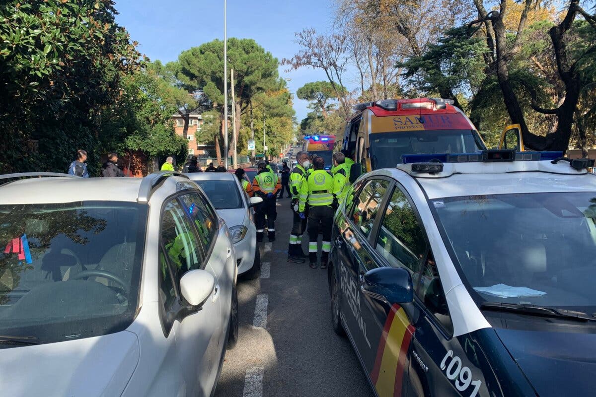 Apuñalado un joven de 30 años tras una discusión familiar en Arturo Soria