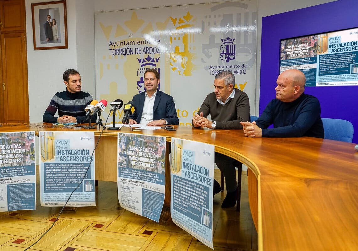 Nuevas ayudas en Torrejón de Ardoz para instalar ascensores y rehabilitar mancomunidades