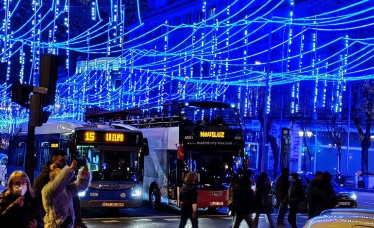 Naviluz volverá a recorrer la iluminación navideña de Madrid: entradas, recorrido y fechas 