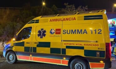 Muy grave un motorista de 36 años tras sufrir un accidente de tráfico en Torrejón de la Calzada