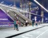 Así será la nueva estación de Metro Santiago Bernabéu tras la remodelación del estadio 