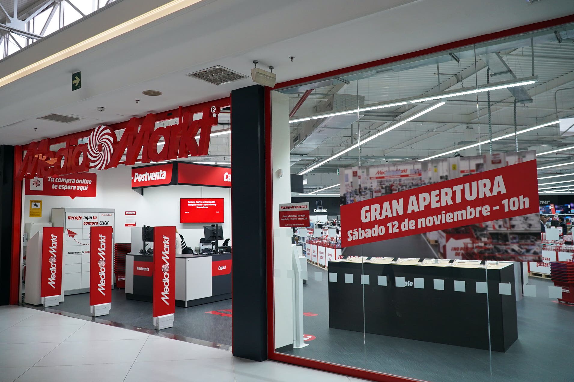 La nueva tienda de MediaMarkt en Torrejón.