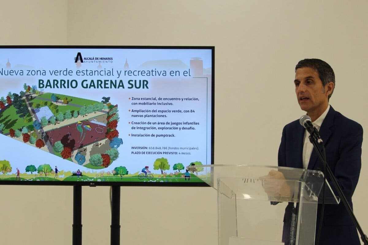 Alcalá de Henares construirá un nuevo parque «inclusivo» en el barrio Garena Sur 