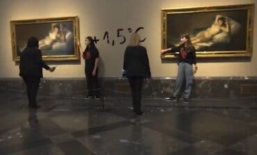 En libertad los cuatro detenidos por la protesta climática en el Museo del Prado