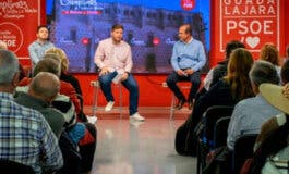 Un sanitario del Frente Obrero interrumpe un mitin del PSOE en Guadalajara: «Habéis traicionado a la clase trabajadora»