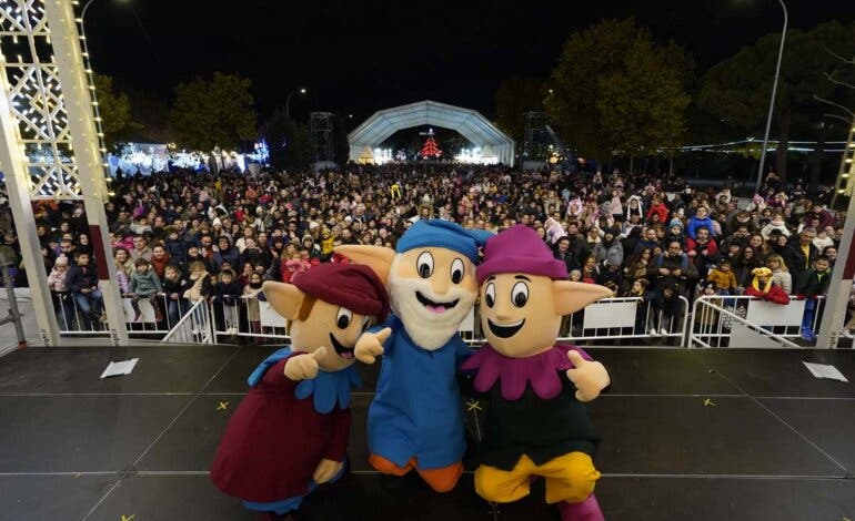 Así es el Show de los Guachis en el Parque Mágicas Navidades de Torrejón de Ardoz