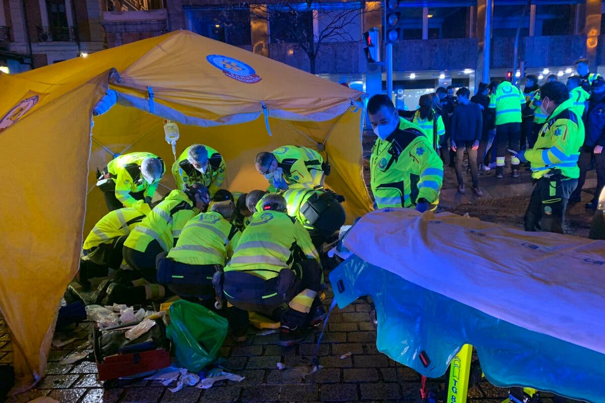 Mueren dos hermanos de 23 y 25 años en un accidente de moto en Madrid