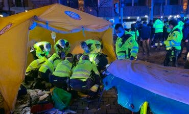 Muere un motorista de 23 años tras chocar con un VTC en el Paseo de la Castellana