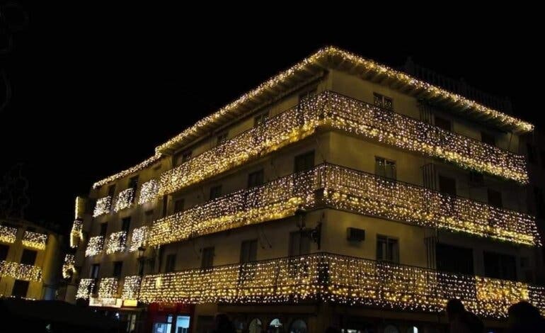 Se avería el espectáculo de luz y sonido de la Navidad de Arganda