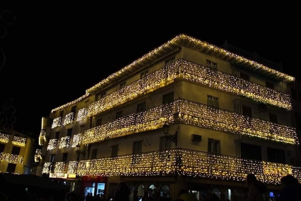 Se avería el espectáculo de luz y sonido de la Navidad de Arganda