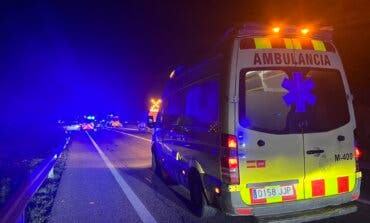 Cuatro heridos, uno de ellos grave, en un accidente en San Fernando de Henares