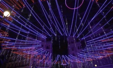 Espectaculares imágenes de la iluminación navideña en las calles de Madrid
