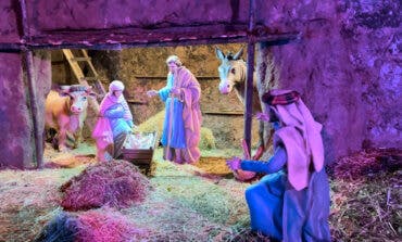 El espectacular belén a escala real del parque Mágicas Navidades de Torrejón de Ardoz