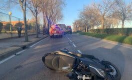 Muere un motorista de 25 años tras sufrir una caída en Vicálvaro